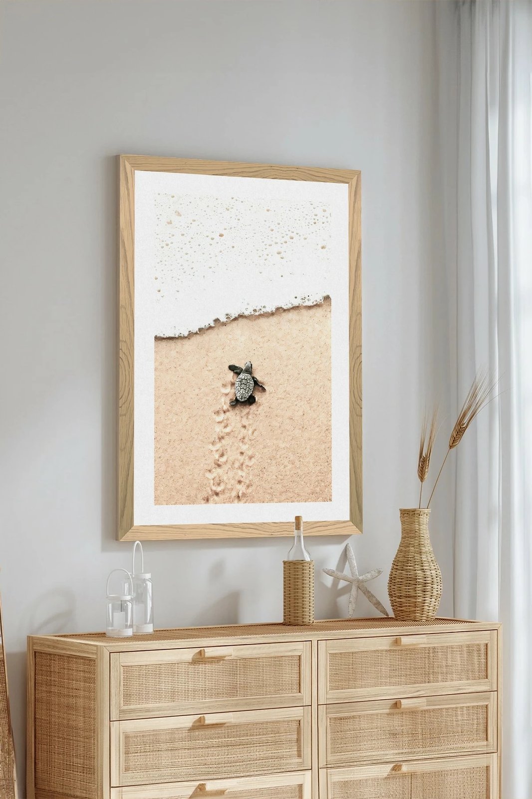 Pikturë dekorative, Wallity, Tekhammdf101, shumëngjyrëshe, 33x48cm