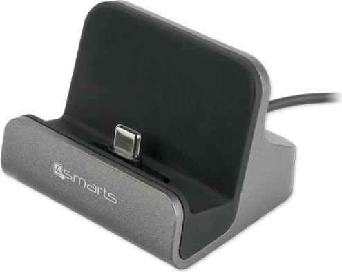 Stacion karikimi 4smarts VoltDock USB-C 10W, gri