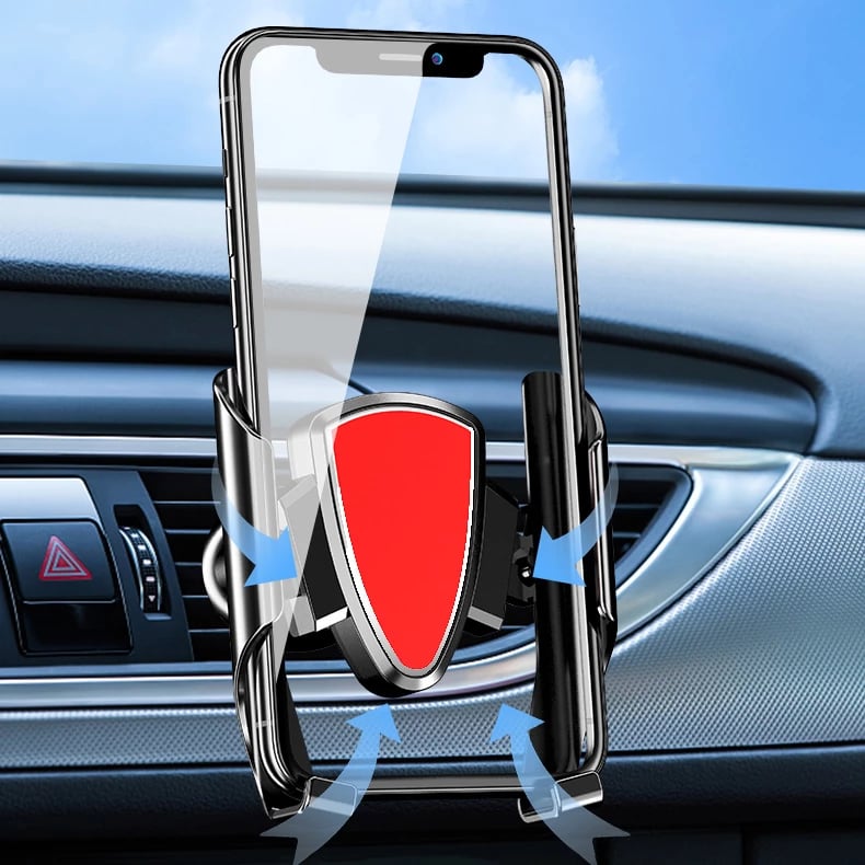 Mbështjellës gravitacional për celular Hurtel YC05, për ventilator të makinës, Gri e errët