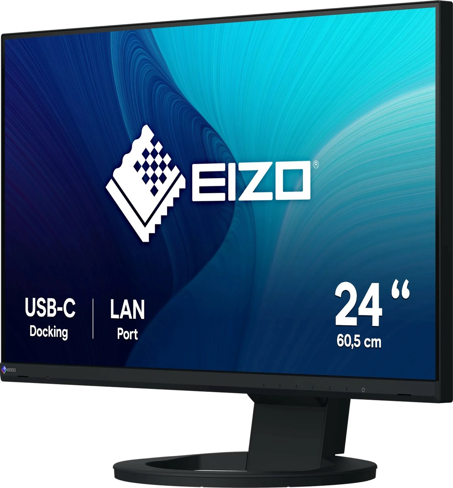 Monitor EIZO FlexScan EV2490-BK, 23.8", Full HD, LED, i zi