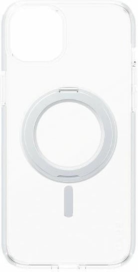 Mbështjellës PanzerGlass Kickstand Case MagSafe për iPhone 15 Plus, argjend