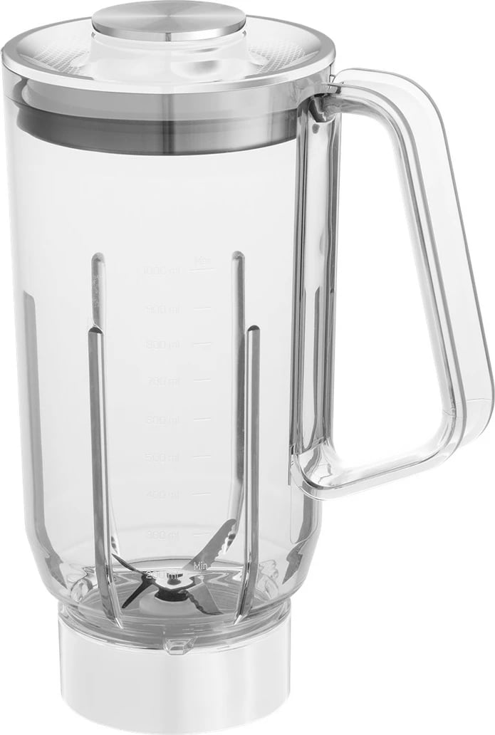 Blender tavoline Concept SM3491 700 W 1 L Tritan, shishe 570 ml + 400 ml, mulli për erëza/kafe, e bardhë