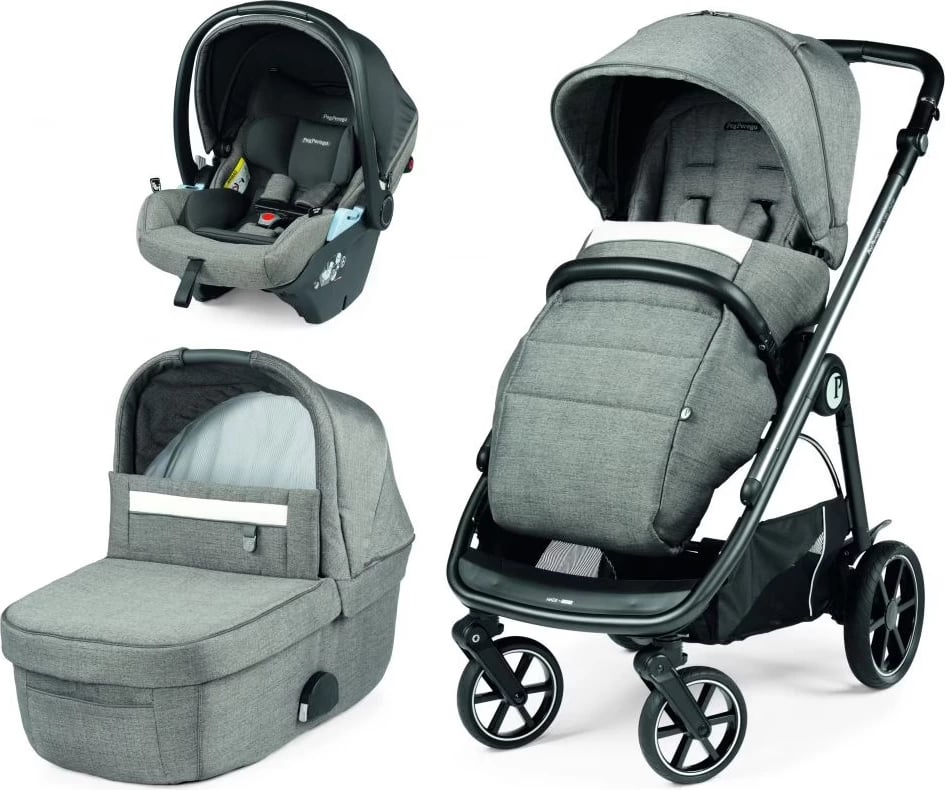 Peg perego pushchair veloce lounge modular 3 in 1 city grey