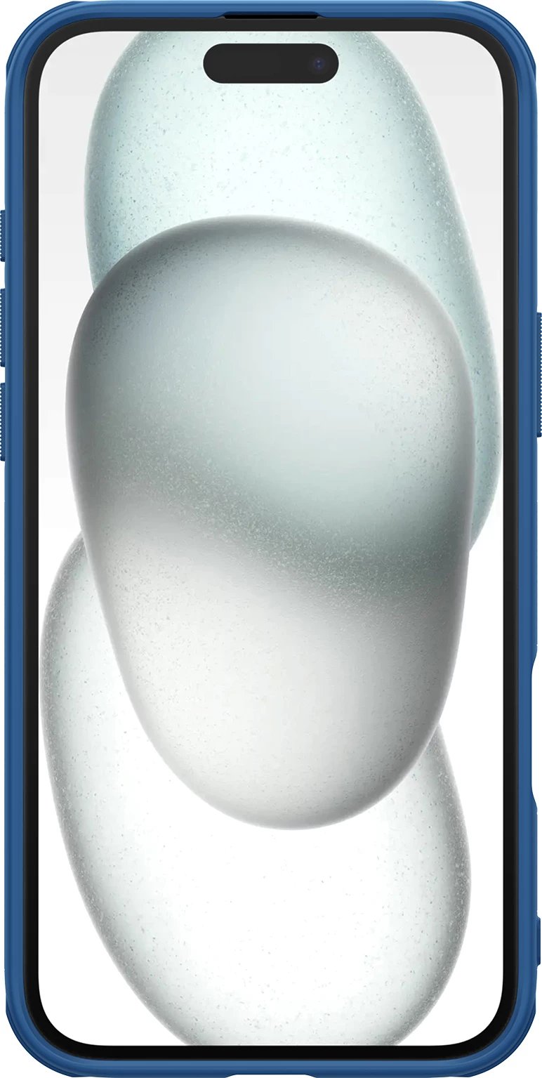 Mbështjellës Nillkin Super Frosted Shield Pro për iPhone 16, Blu