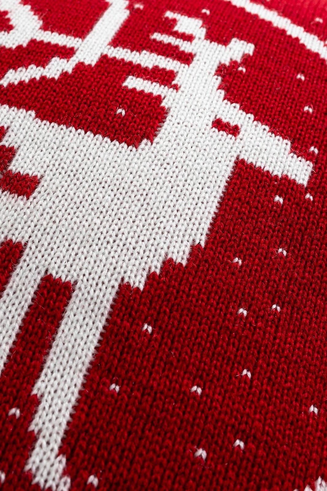 Jastëk dekorativ Evila Originals, Destino, i kuq, 45x45cm