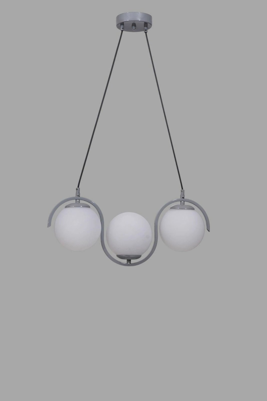 Llambadar Opviq, 9011-5, ngjyrë e bardhë dhe gri