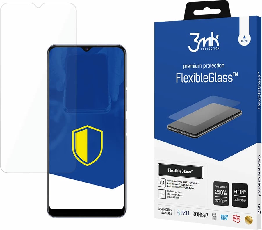 Mbrojtës ekrani 3mk FlexibleGlass për Vivo Y72 5G, Transparent