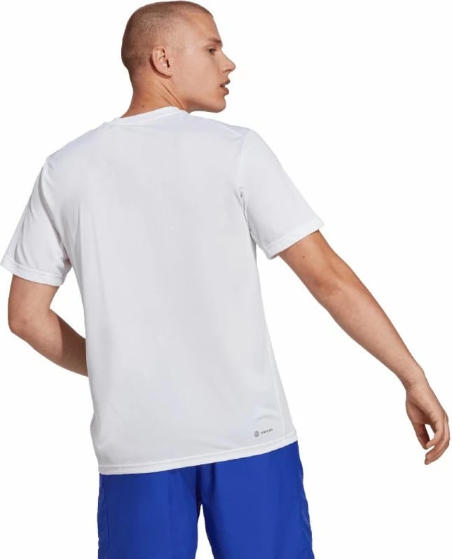 Fanellë stërvitjeje për meshkuj adidas, e bardhë
