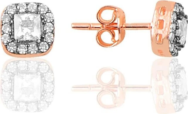 Vathë argjendi ngjyrë rozë gold, Jumeon, 10282ROS