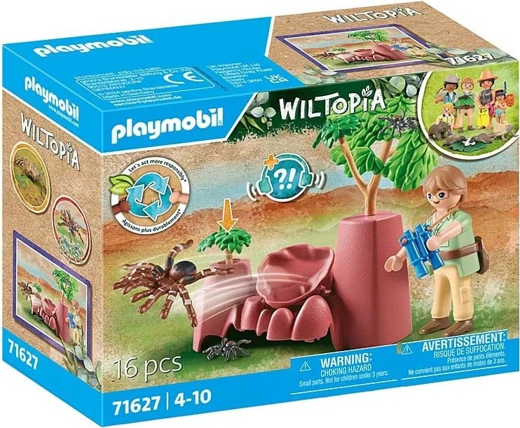 Set figurina Playmobil Wiltopia Spider Rock 71627, 16 pjesë