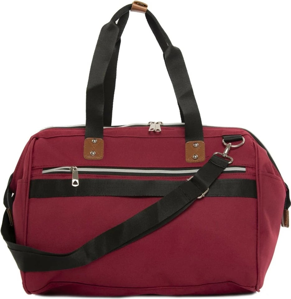 Çantë për pelena, Zoozie Bags, 2154 - 32109, ngjyrë e kuqe e thellë