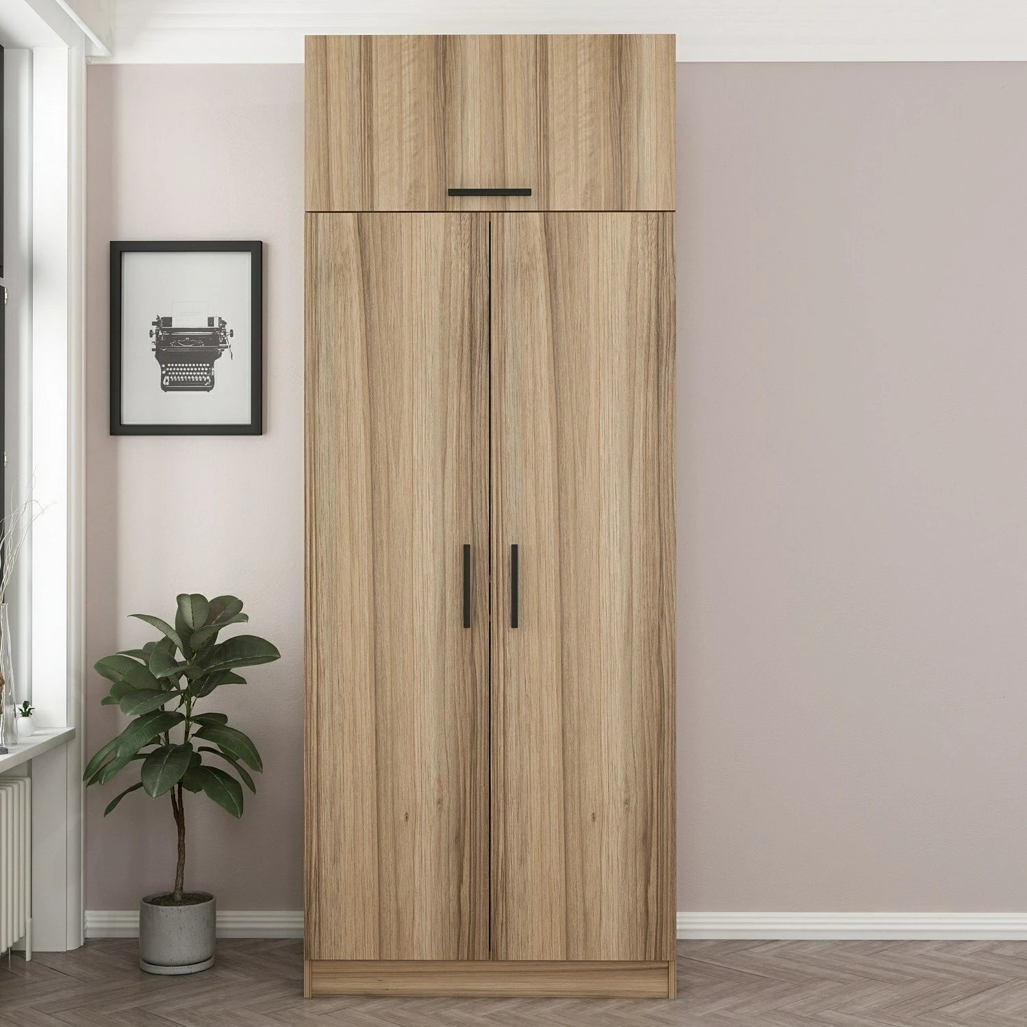 Dollap Skye Decor, ngjyrë lisi, 2237