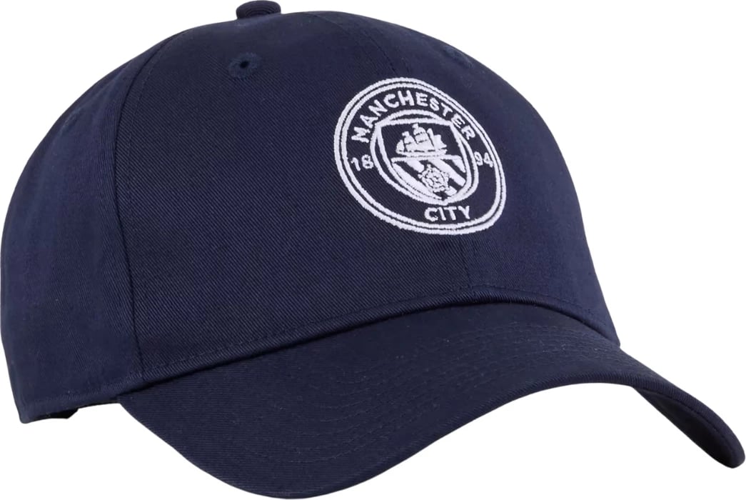 Kapelë bejsbolli Puma Manchester City unisex, navy blue