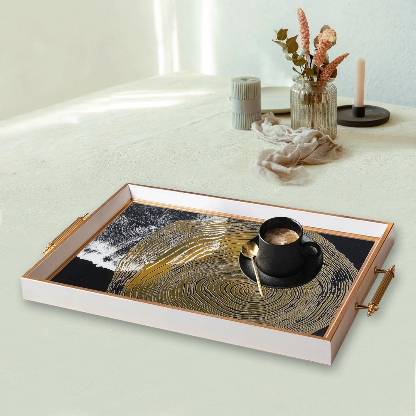Tabaka qelqi Aberto Design TPB9767, 50 x 29 x 3.5 cm