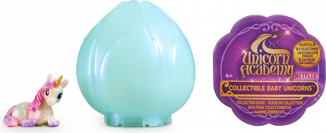 Figurinë koleksionuese Unicorn Academy Spin Master 6069341, plastikë, për vajza, ngjyra të ndryshme