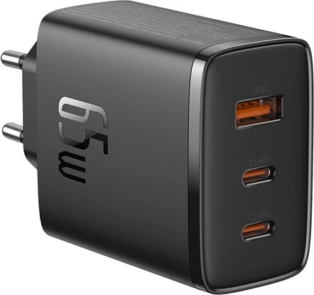 Karikues muri Baseus Cube Pro, 65W, 2x USB-C, USB-A, i zi