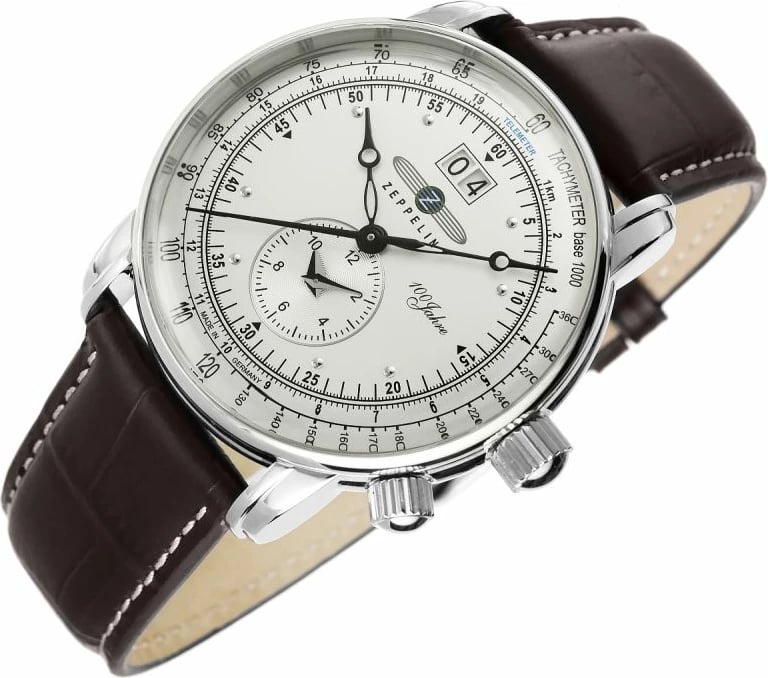 Orë dore për meshkuj Zeppelin, e zezë