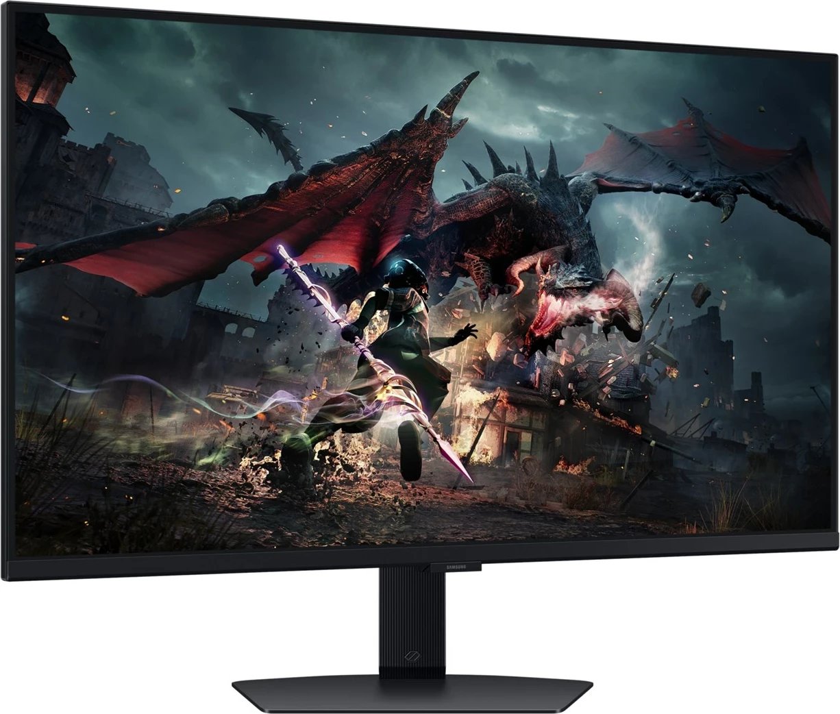 Monitor Samsung Odyssey G5, 32", Quad HD, 180 Hz, i zi