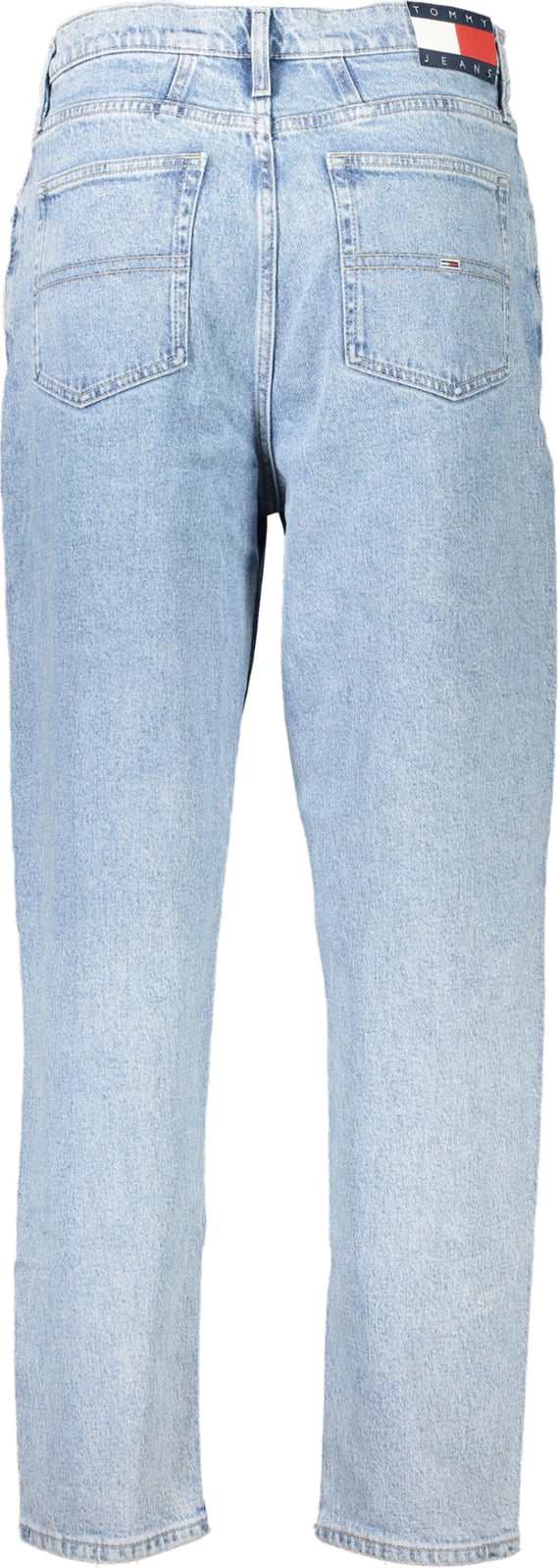 Pantallona xhins Tommy Hilfiger Mom Ultra High Tapered Jeans femra, të kaltërta