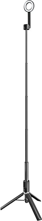 Selfie tripod Telesin P1-MSS-002 me magnet, për telefona, i zi