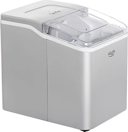 Prodhues akulli Adler AD 8086 12 kg/24h 1.5L pastrim automatik 100 W, argjendtë