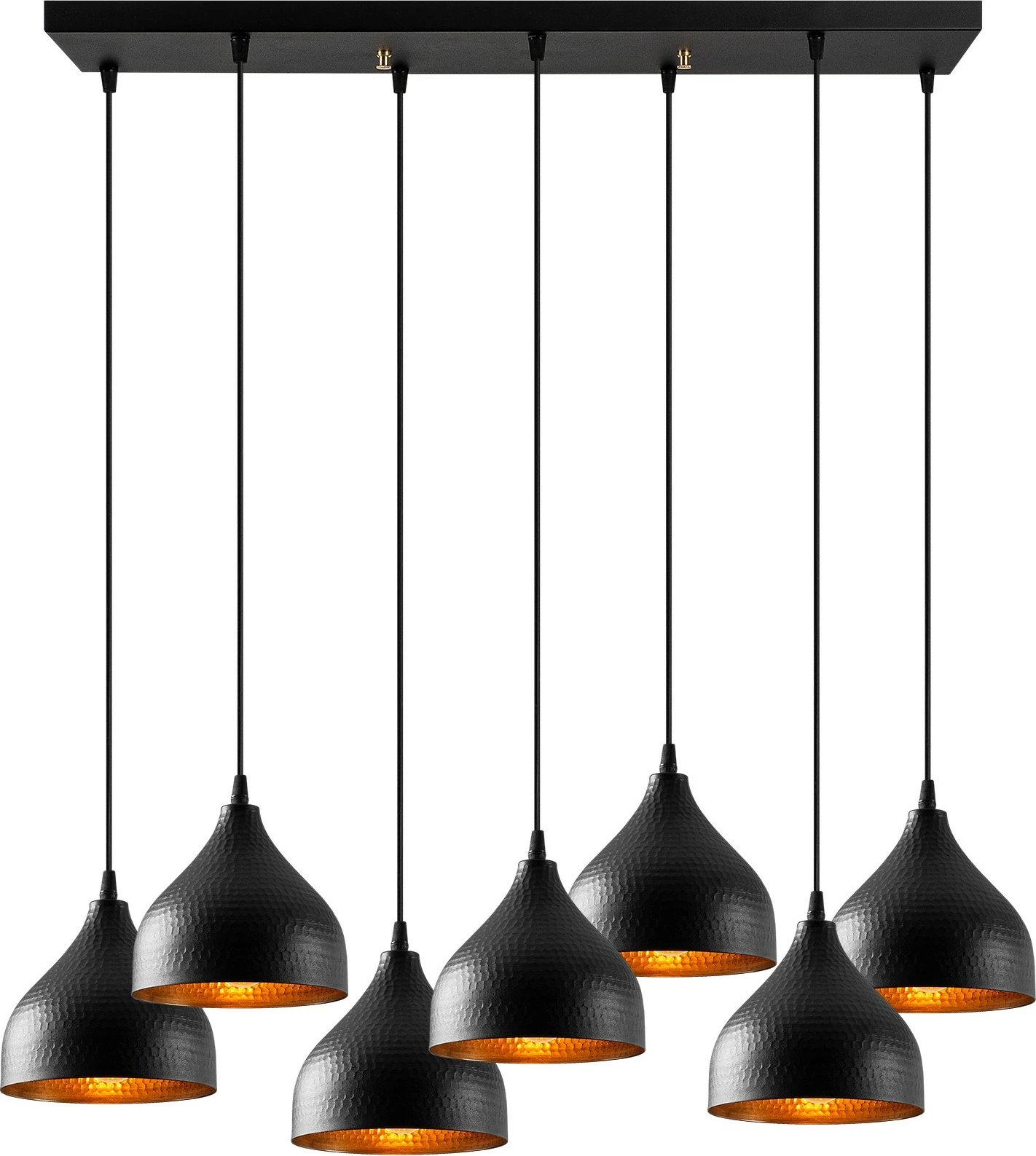 Llambë tavani Opviq, Tattoo - 6221, e zezë, moderne, 88x40cm