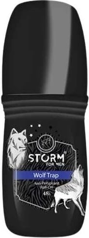 Roll-on antiperspirant për meshkuj Storm Wolf Trap 50ml