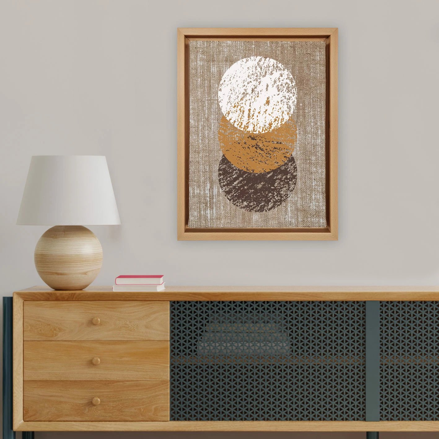 Pikturë dekorative në kanavacë, shumëngjyrëshe, Wallity, LNJ318885879343, 36x46cm