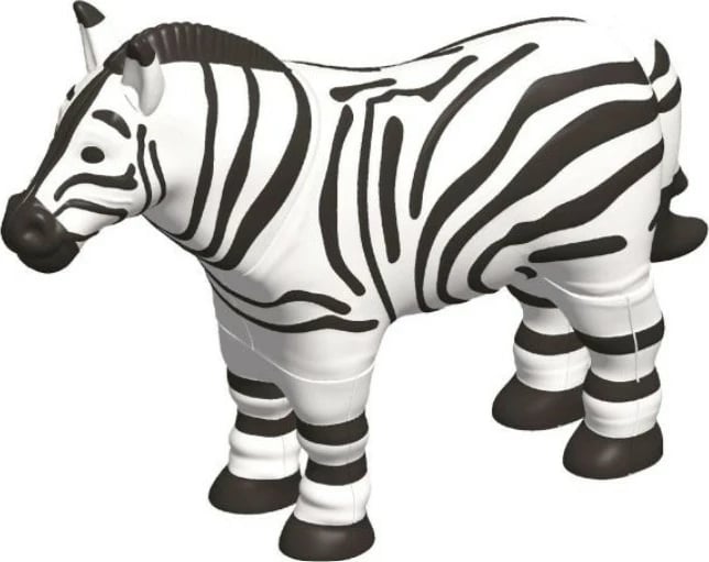 Set lodrash magnetike Malblo Mini Jungle Animals, 7 kafshë, shumëngjyrëshe