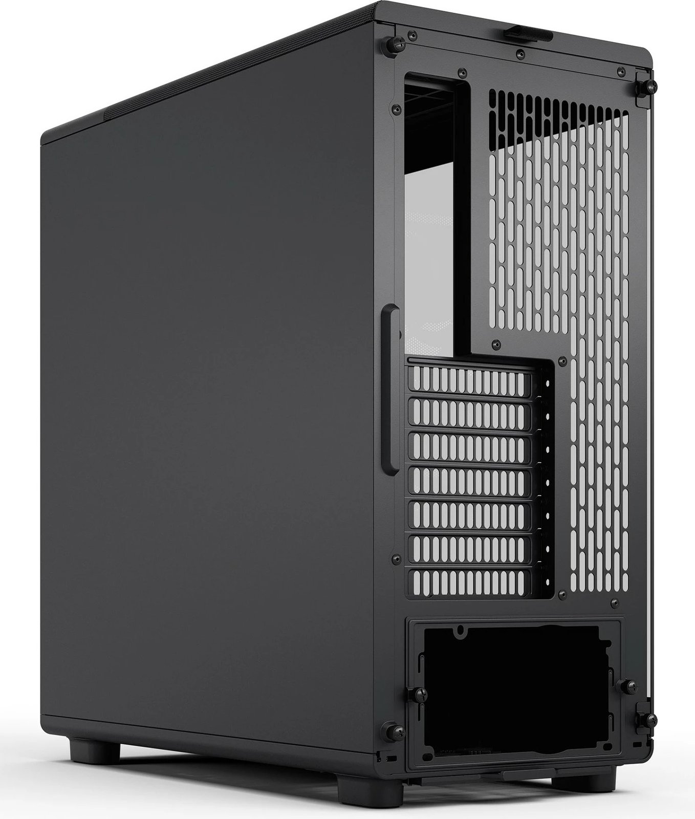 Kasë Fractal Design Epoch Black TG RGB, Midi Tower, xham i temperuar, e zezë