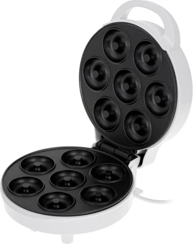 Aparat donutash Adler AD 3075, 7 donutë, diametër 5 cm, 1000W, e bardhë