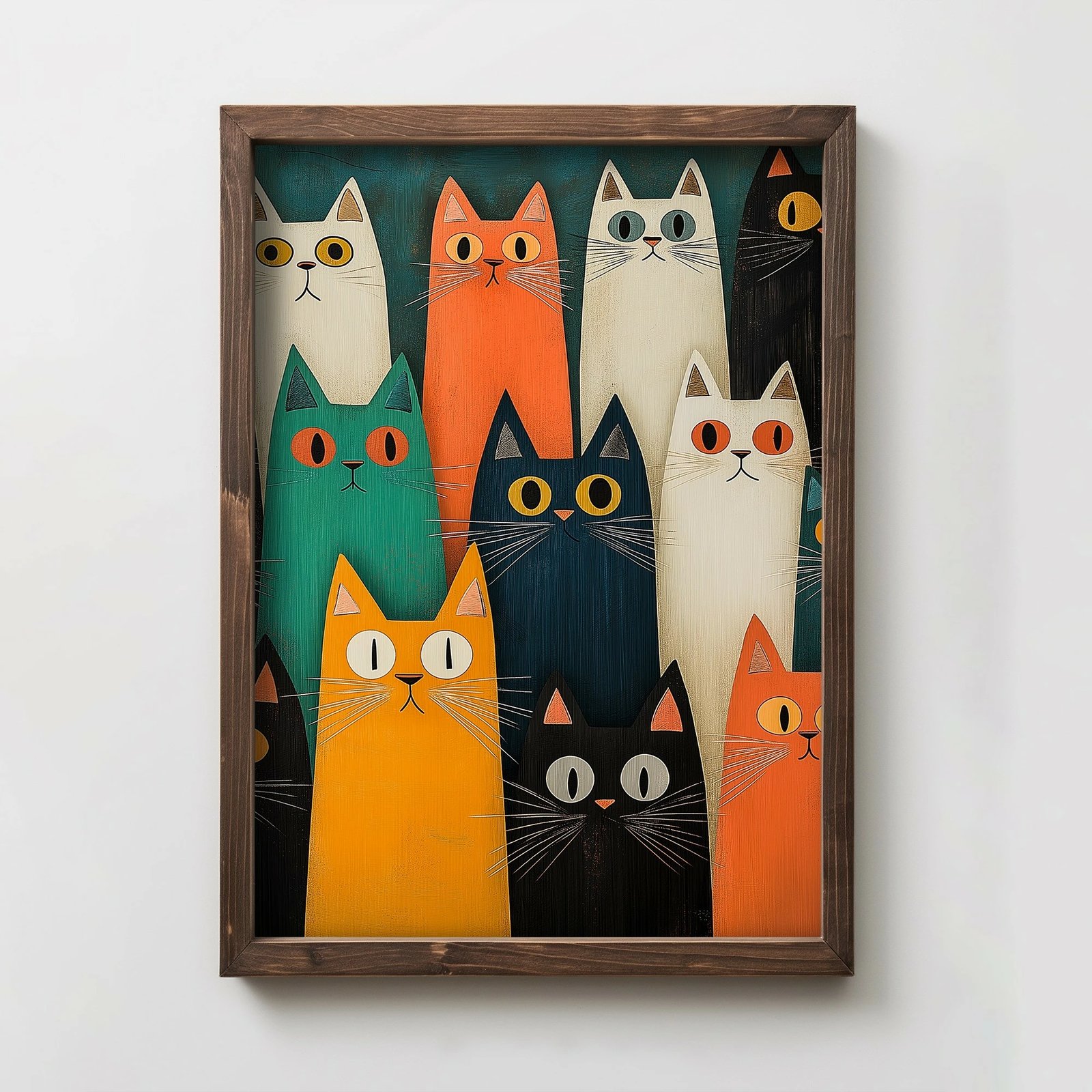 Pikturë dekorative me kornizë, MDF, shumëngjyrëshe, Wallity, TUN020-XL, 50x70x3.5cm