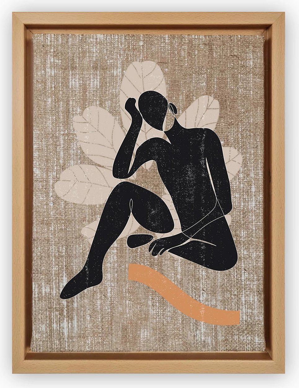 Pikturë dekorative në kanavacë, shumëngjyrëshe, Wallity, LNJ818856898023 - 4666, 46x66cm