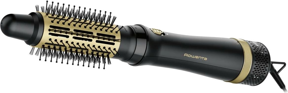 Furçë flokësh me ajër 4-në-1, Rowenta CF6330F0, veshje qeramike, opsion ajër i ftohtë 