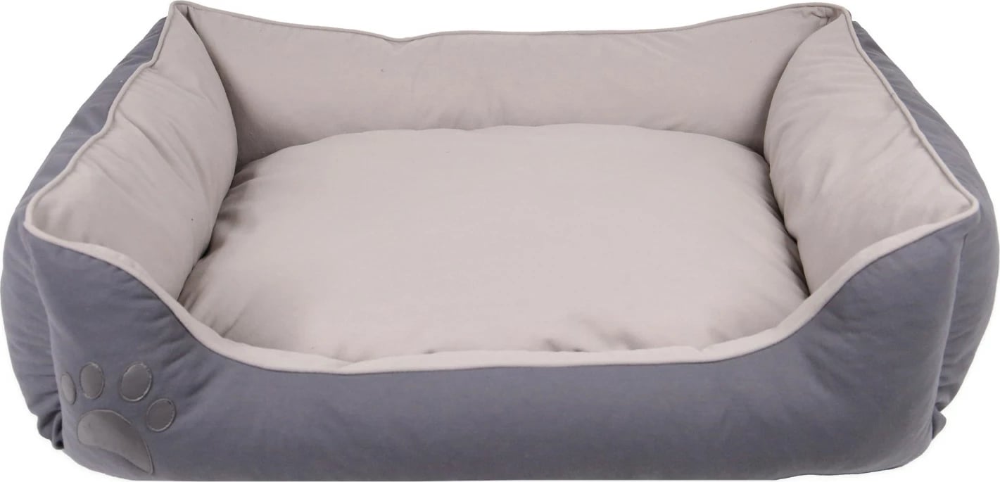 Shtrat për qen e mace Lucy, Paws & Whiskers, madhësia M, gri