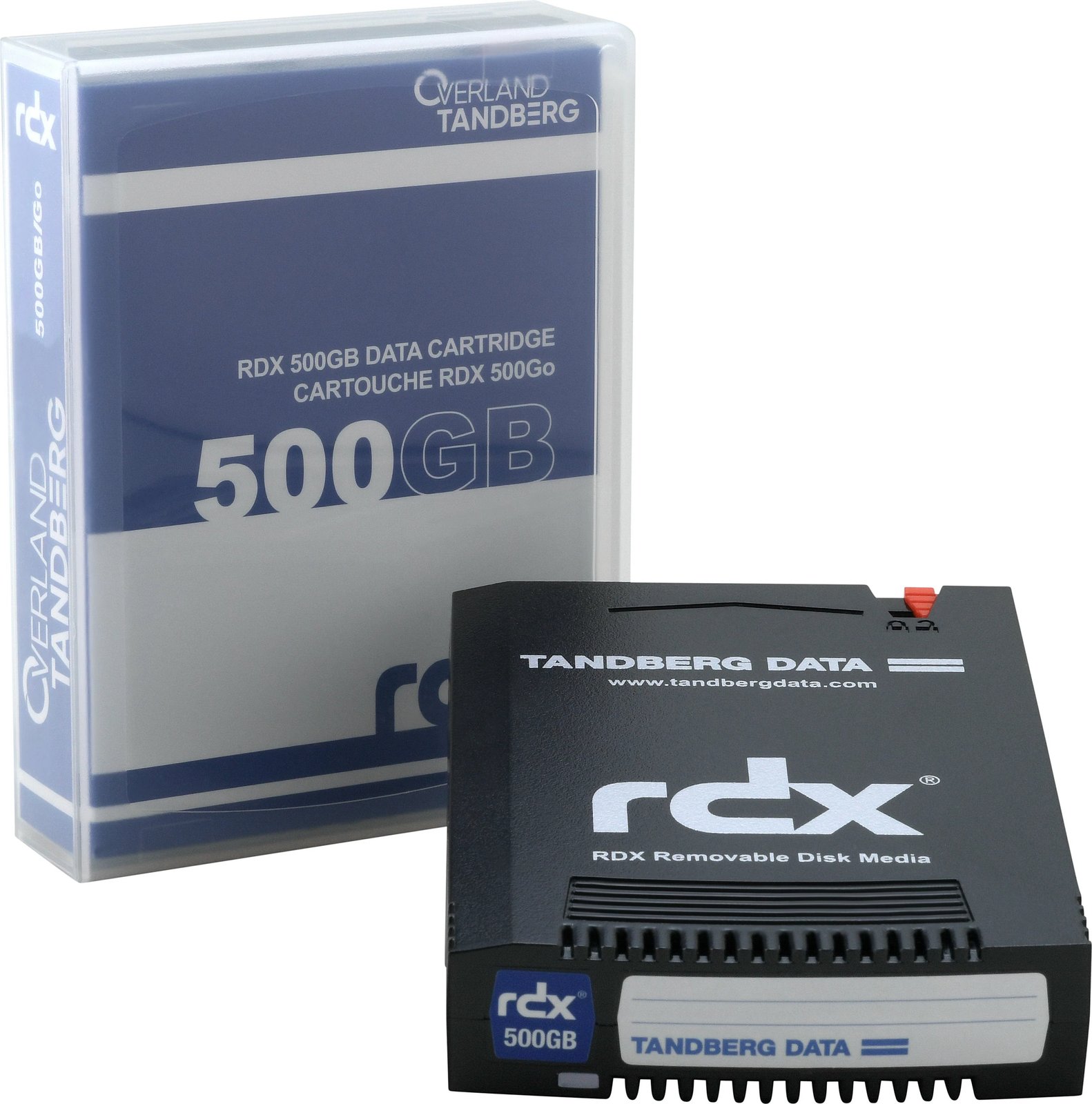 Kasetë RDX Tandberg Data O-T 500GB, e zezë