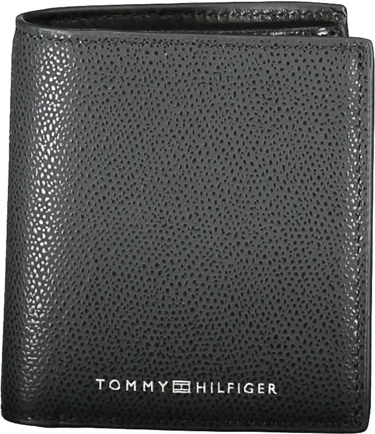 Portofol për meshkuj TOMMY HILFIGER, i zi