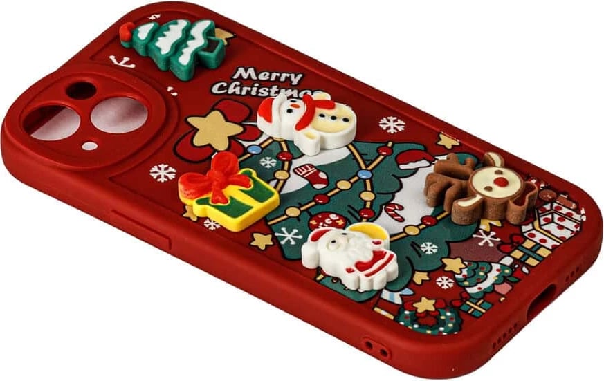 Fotroll për telefon TECH TIME Christmas Edition Cherry Red (IP12)