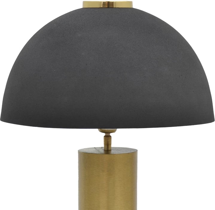 Llambë dyshemeje Cableler Inart E27 metal i zi D46x114cm