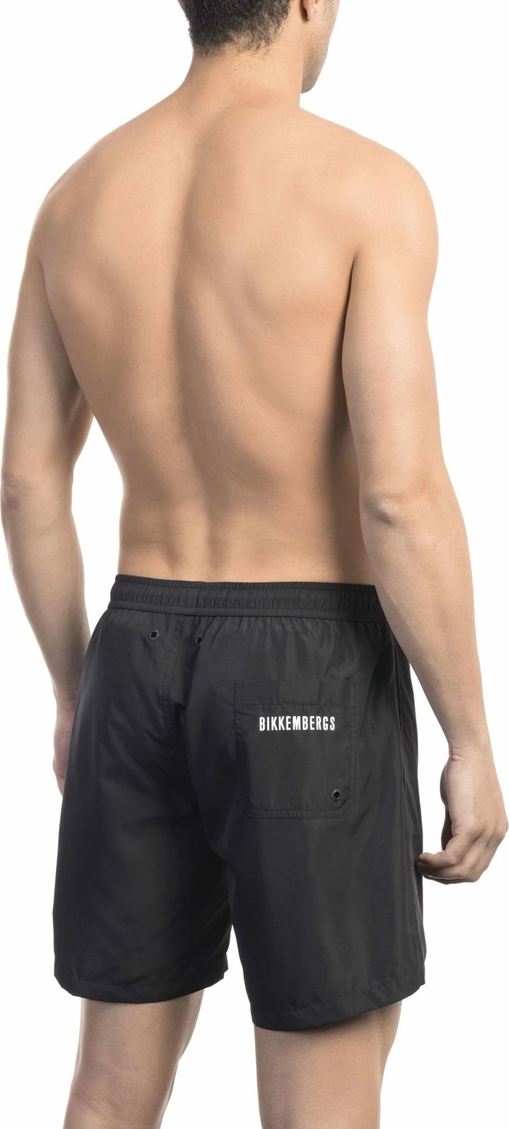 Shorce plazhi për meshkuj Bikkembergs, të zeza