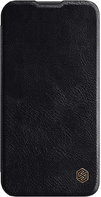 Mbështjellës Nillkin Qin Pro Leather për iPhone 14 Pro Max, e zezë