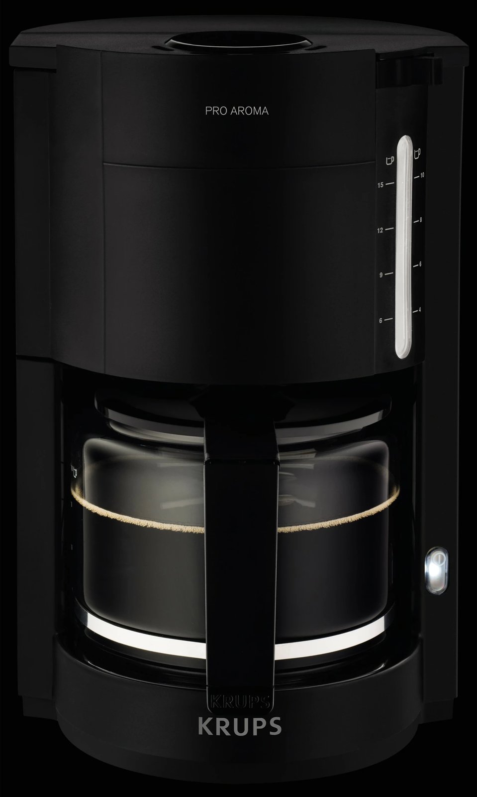 Aparat kafeje drip Krups F30908, 1.25L, 1150W, e zezë