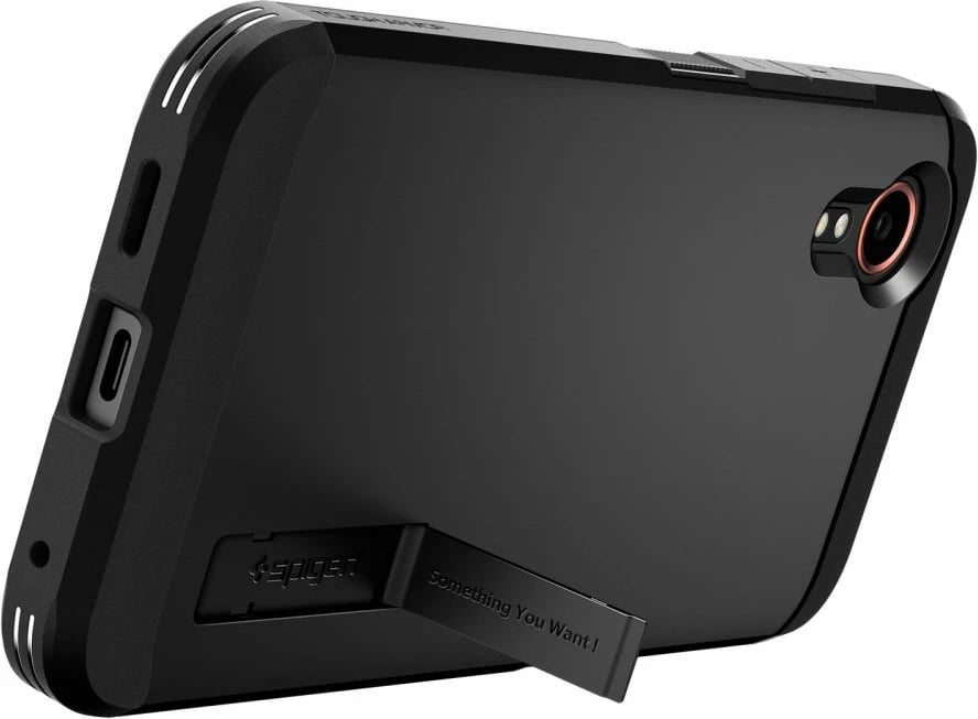 Mbështjellës Spigen Tough Armor për Samsung Galaxy XCover 7, i zi
