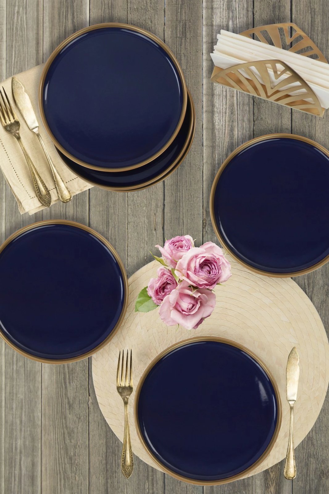 Set pjatash ëmbëlsirash qeramike (6 copë), Hermia Concept, ST039006F433A841700MAEF400