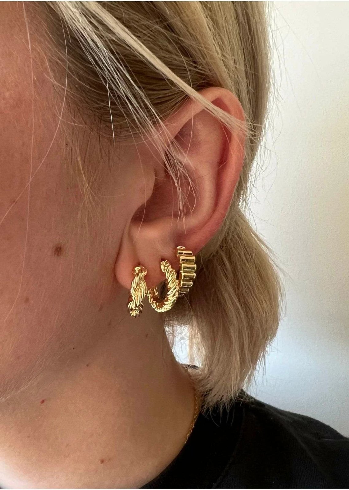 Vathë prej bronzi, ngjyrë ari, set prej 6 copash, Jumeon, KPEGMSA188