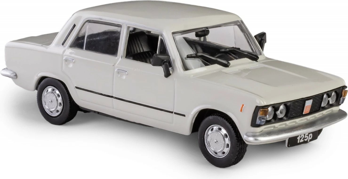 Model makine Daffi Polish Fiat 125p MR, 1:43, Metal/Plastik, Gri