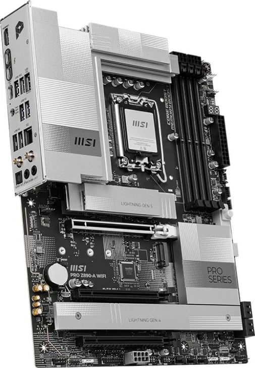 Pllakë amë MSI PRO Z890-A WIFI, Intel Z890, Socket LGA 1851, ATX, E zezë