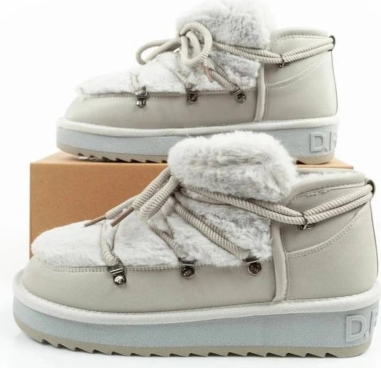 Çizme dimri për femra D.Franklin, gri