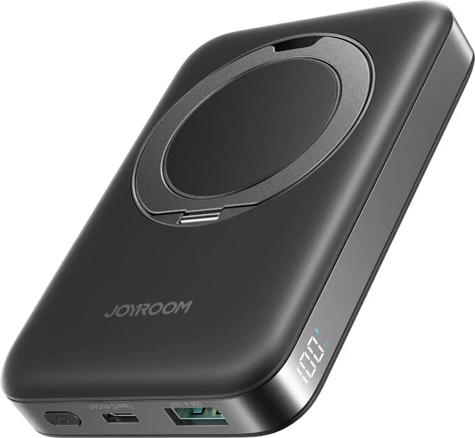 Powerbank Joyroom JR-PBM12, 10000 mAh, 22.5W, wireless, me dorezë, e zezë