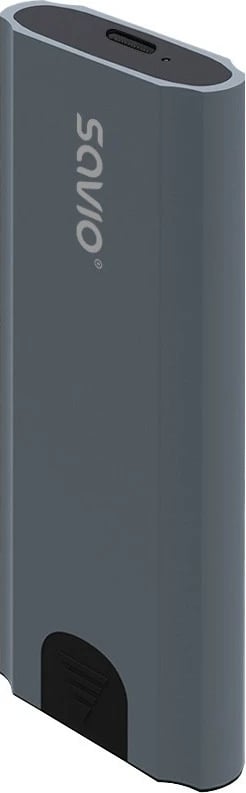 Kasë e jashtme për SSD M.2 NVMe Savio AK-67, USB-C 3.1, Gri